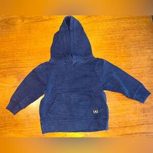 Joe fresh | navy blue hoodie long sleeve sweatshirt with kangaroo pocket | sz 2T
